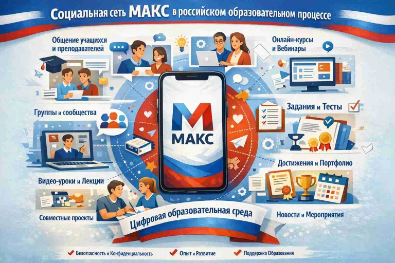 Мессенджер MAX в образовательном процессе России