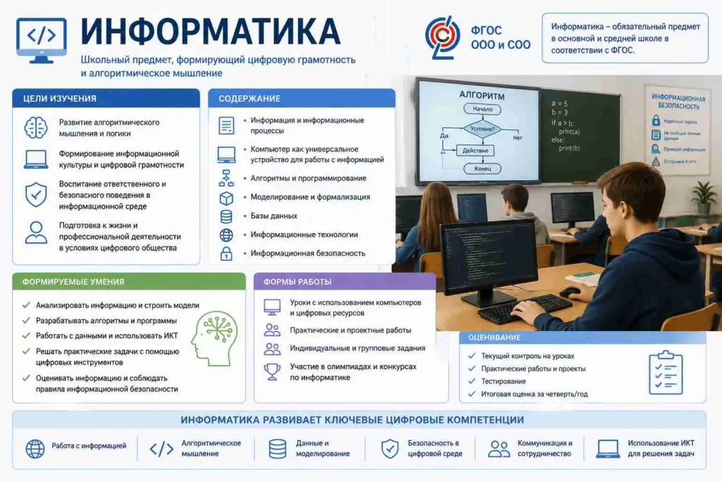 Школьная информатика по ФГОС
